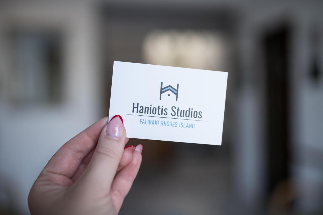 Haniotis Studios Faliraki Eksteriør billede